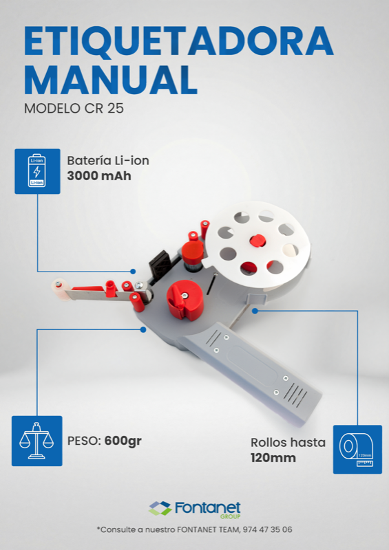 Etiquetadora Manual CR25
